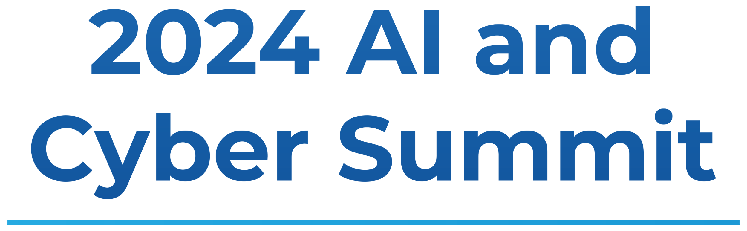 2024 AI and Cyber Summit Logo